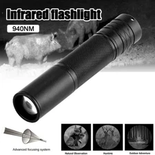 Long Range Mini  940nm IR LED Flashlight Torch Infrared Night Vision Lamp Light