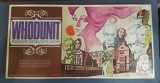 VINTAGE 1972 Selchow & Righter Whodunit Board Game