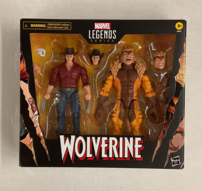 Logan vs Sabretooth Marvel Legends Series Wolverine 50th Anniversary Hasbro