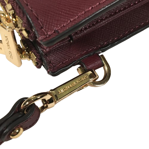 Michael Kors Jet Set Travel Double Zip Tech Phone Case Wallet Wristlet