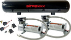 airmaxxx 2 Chrome 400 Air Compressors & 5 Gallon Steel Air Tank 120/150 on/off