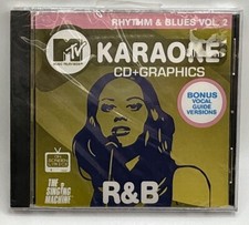 Karaoke CD Graphics Music CD MTV Rhythm and Blues Volume 2 16 Recordings NEW