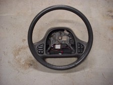 2003 Crown Victoria Lincoln Town Car Grand Marquis Grey Leather Steering Wheel