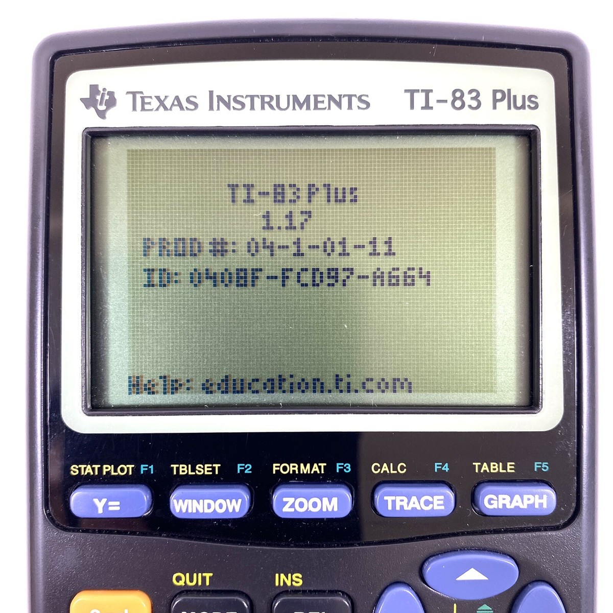Texas Instruments TI-83 Plus Graphing Calculator Used Tested Texas Instruments TI-83 Plus Graphing Calculator Used Tested