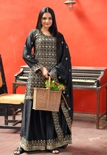 Indian Pakistani Salwar Kameez Designer Ready Made Gown Party Wear Wedding Suit
