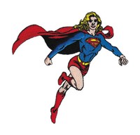 Application Supergirl Figure Patch Application Supergirl Figure Patch