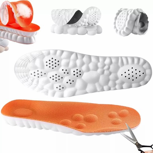 2Pair 4D CLOUD TECHNOLOGY Insole Hiking Trainer InnerSole Inserts Breathable/ - Picture 17 of 23