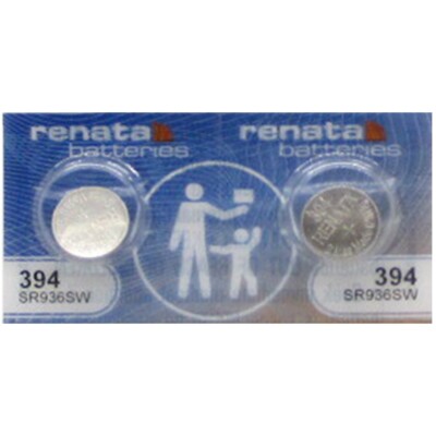 394 Renata Watch / Electronic Silver Oxide Battery 2 Pcs