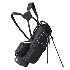 Uimoso 35  Golf Cart Bag with 14 Way Organizer Divider Top 11 Pockets Black White