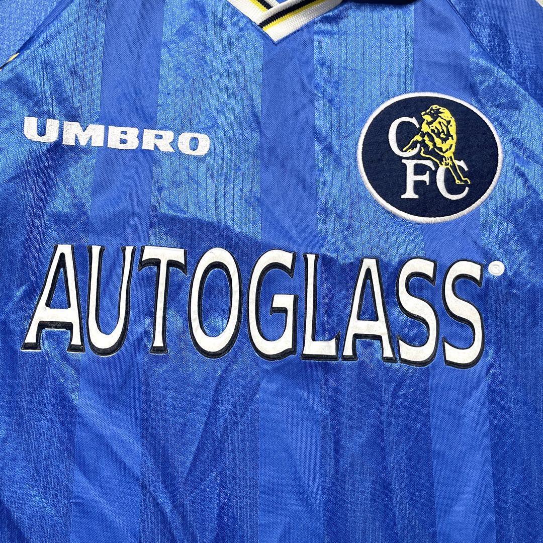 Vintage Chelsea 97/99 Home Size XL Umbro Long Sleeve Jersey Vintage Chelsea 97/99 Home Size XL Umbro Long Sleeve Jersey