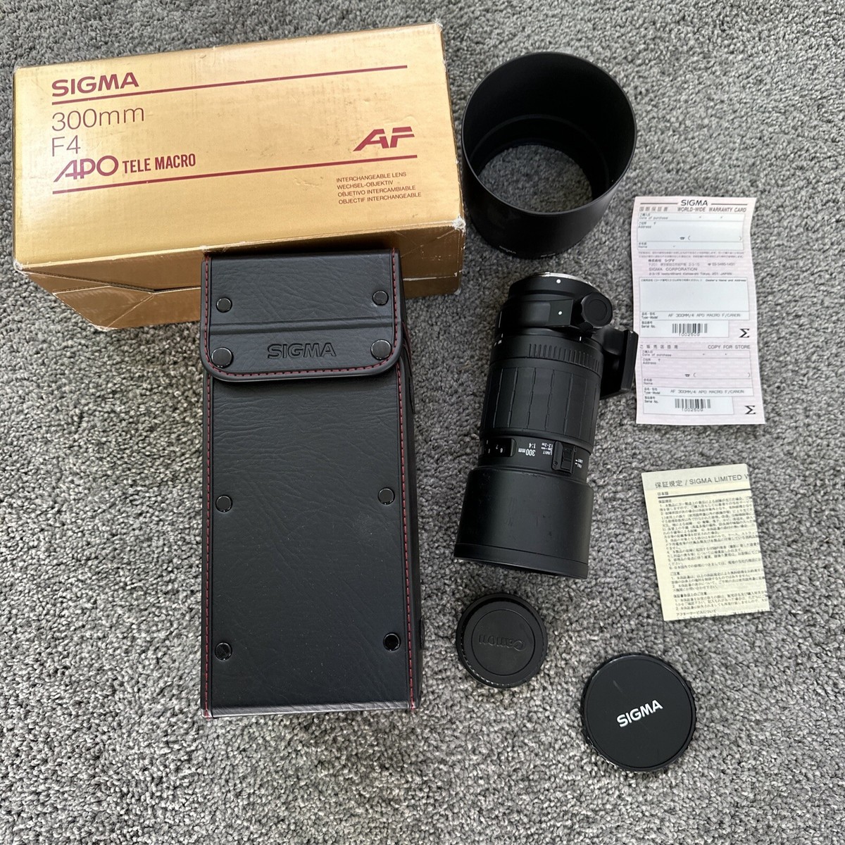 SIGMA APO TELE MACRO 300mm F4 単焦点レンズ キャノンFEマウント