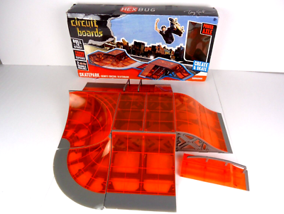 TONY HAWK CIRCUIT BOARDS ORANGE HEXBUG SKATE FINGERBOARD RAMPS