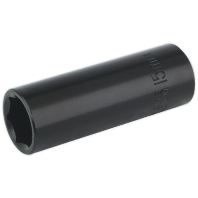 Sealey IS3815D Impact Socket 15mm Deep 3/8''sq Drive