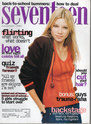 Seventeen Magazine September 1996 Smart Meyer Rock Schenley Jenn