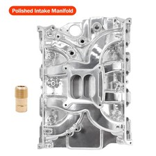 New Polished Intake Manifold 7105 For Ford 390 406 410 427 428ci Fe V8