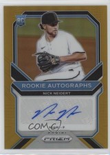 2021 Panini Prizm Rookie Auto Gold Prizm 2/10 Nick Neidert #RA-NN Auto 0c2