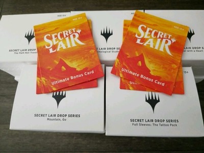 MTG Secret Lair - Summer Superdrop Bundle 2020- Bonus Fetch Included -...