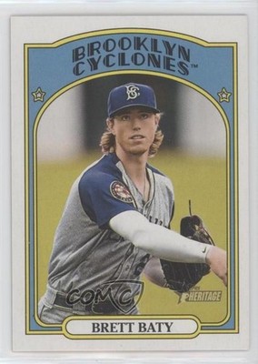 2021 Topps Heritage Minor League Edition Brett Baty #31 1m8