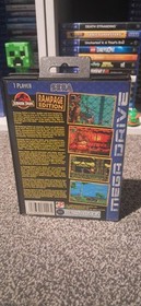 SEGA Jurassic Park Rampage Edition Mega Drive/Mega-CD PAL Boxed with Manuals