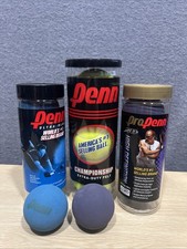 Pro Penn High Definition Official Ball Racquetball 3 Pack/Purple-Blue Yellow 11