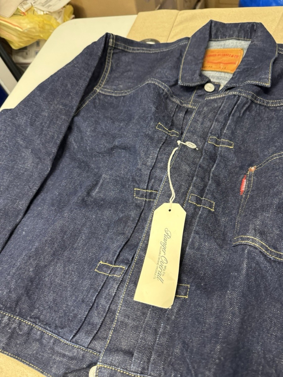 Ranger Overall Co1 Denim Jacket WWII Model S506XX Men's Jean