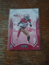 Panini 2021 Playoff Trey Sermon San Francisco 49ers #226 Rookie Football Card. rookie card picture