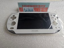 SONY PS Vita PSV 1000 OLED Screen Display Digitizer FULL Assembly w frame WHITE