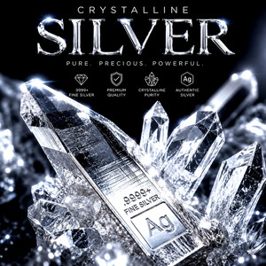 5 GRAMS .9999+ FINE LAB GROWN CRYSTALLINE SILVER INVESTMENT GRADE BU