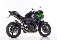 Shark SRC 4 Auspuff Schwarz Passend FüR Kawasaki Z400 2022-2024