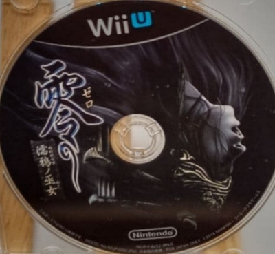 Zero Nuregarasu No Miko Nintendo Wii U Disc Only Used Tested Japanese ver Used