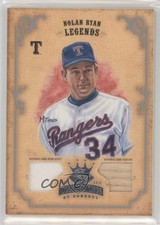2004 Donruss Diamond Kings Legends Silver Materials 9/15 Nolan Ryan #174 HOF e8a