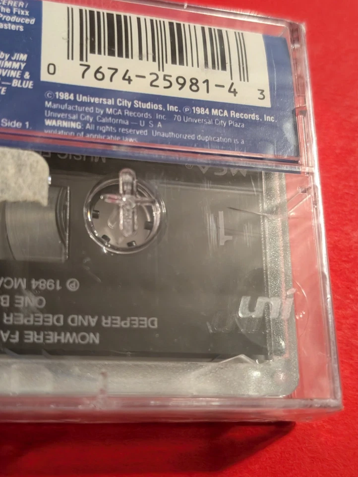 Streets Of Fire Movie Soundtrack (1984 Cassette) 80s OST - Petty Cooder - Sealed - Image 4 of 4