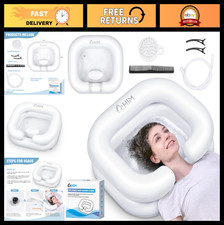 Portable Inflatable Shampoo Basin - Hair Washing Bowl for Bedridden Disabled