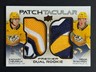 2024-25 UD Premier Patchtacular Dual Rookie Chest Logo L'Heureux Svechkov 09/25