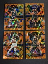 4 Card Lot Ja Morant 2023/24 Rj Ayton Select  Concourse Orange Shock Prizm  #65