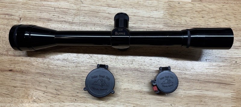 Vintage Burris 10x Handgun Scope, AO