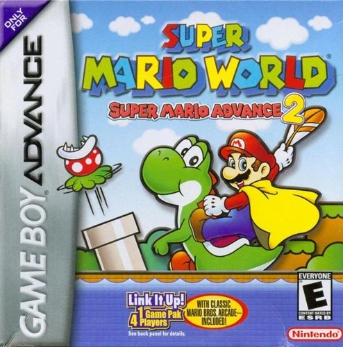 Super Mario World: Super Mario Advance 2 - GameBoy Advance - Loose Game