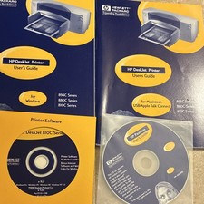 HP DeskJet User Guide Manual & Software CD 81...