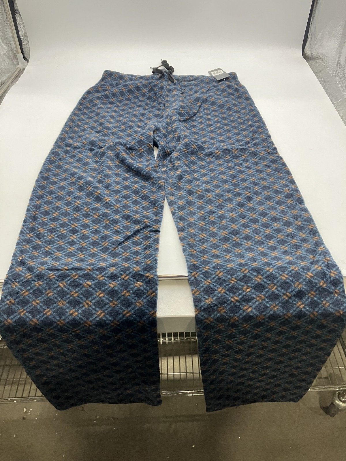 МУЖСКИЕ ПИЖАМНЫЕ БРЮКИ ИЗ МЯГКОГО ФЛИСА THEAMA TEK COLLECTION - РАЗМЕР M - КОРИЧНЕВЫЙСИНИЙ 6890₽