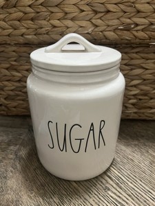 Rae Dunn Sugar Canister Artisan Collection Magenta Farmhouse Kitchen decor