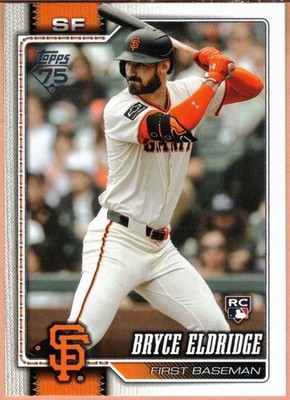 San Francisco Giants 2026 Topps Series 2 Team Set 12 Cards
