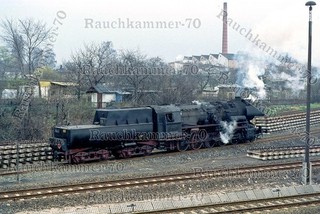 DR 52 8012 8 Bw Zittau 1991 / org. Farb Dia Datei! 141#10