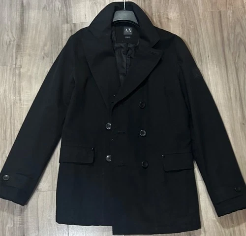Armani Exchange Mens Black Coat Size M - product listing photo
