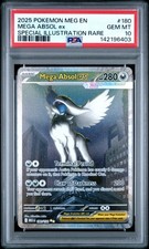 2025 POKEMON MEG EN-MEGA EVOLUTION #180 MEGA ABSOL EX PSA 10
