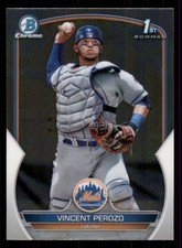 2023 Bowman Vincent Perozo #BCP-102 FBC New York Mets