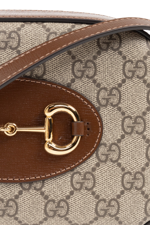 Gucci - Women - ‘1955 Horsebit Small’ shoulder bag - Beige thumbnail 6