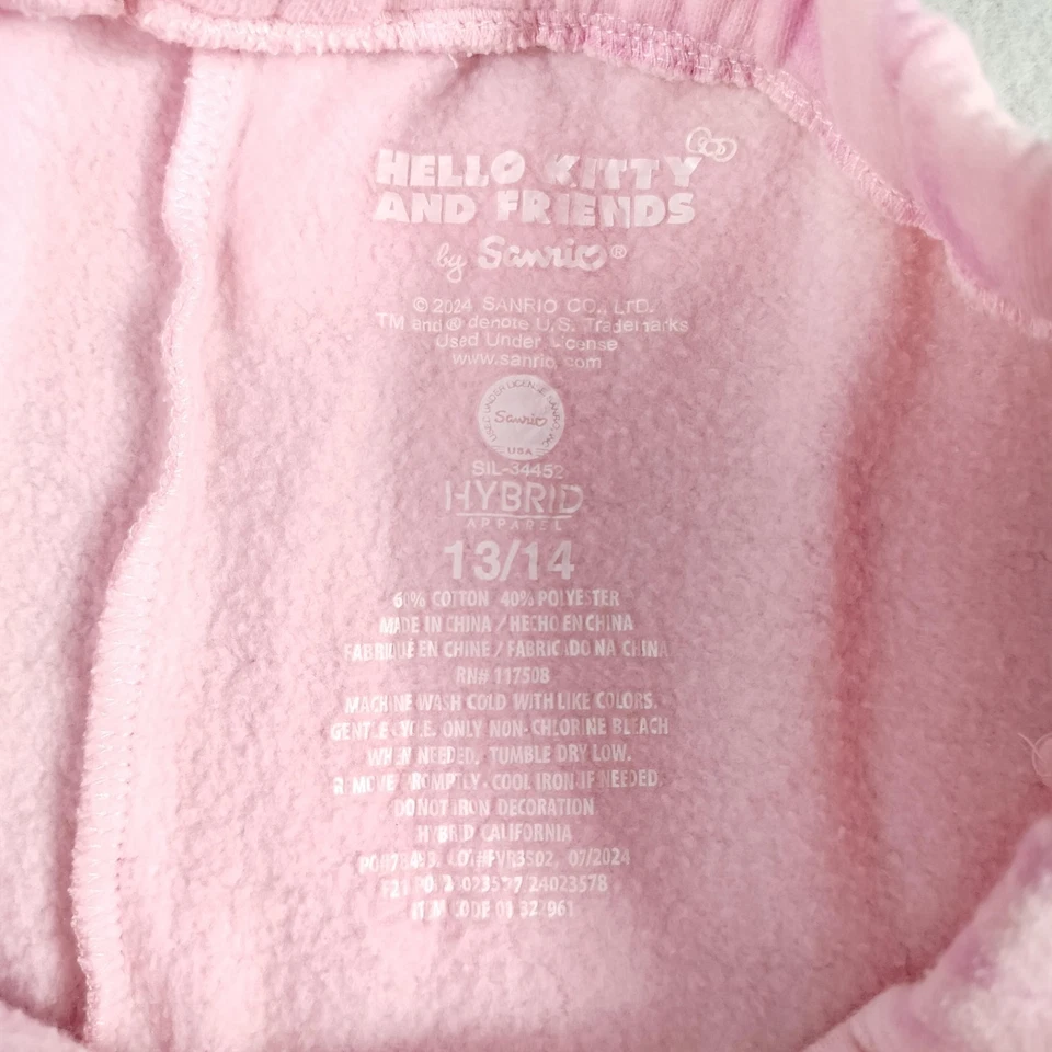 Pantalones Hello Kitty And Friends Niñas 13/14 Tie Dye Cinnamoroll Keroppi Sanrio Foto 3 de 4