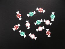 Christmas Peppermints  Die Cut Card Making/scrapbooking