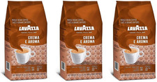 Lavazza Crema E Aroma Coffee Beans 3 x 1000g (Pack of 3) Free Delivery UK 16.66 per kilo