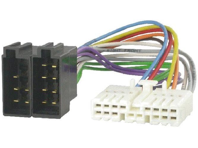 Fiche autoradio 16PIN vers ISO IA98 pour Honda Accord et Civic